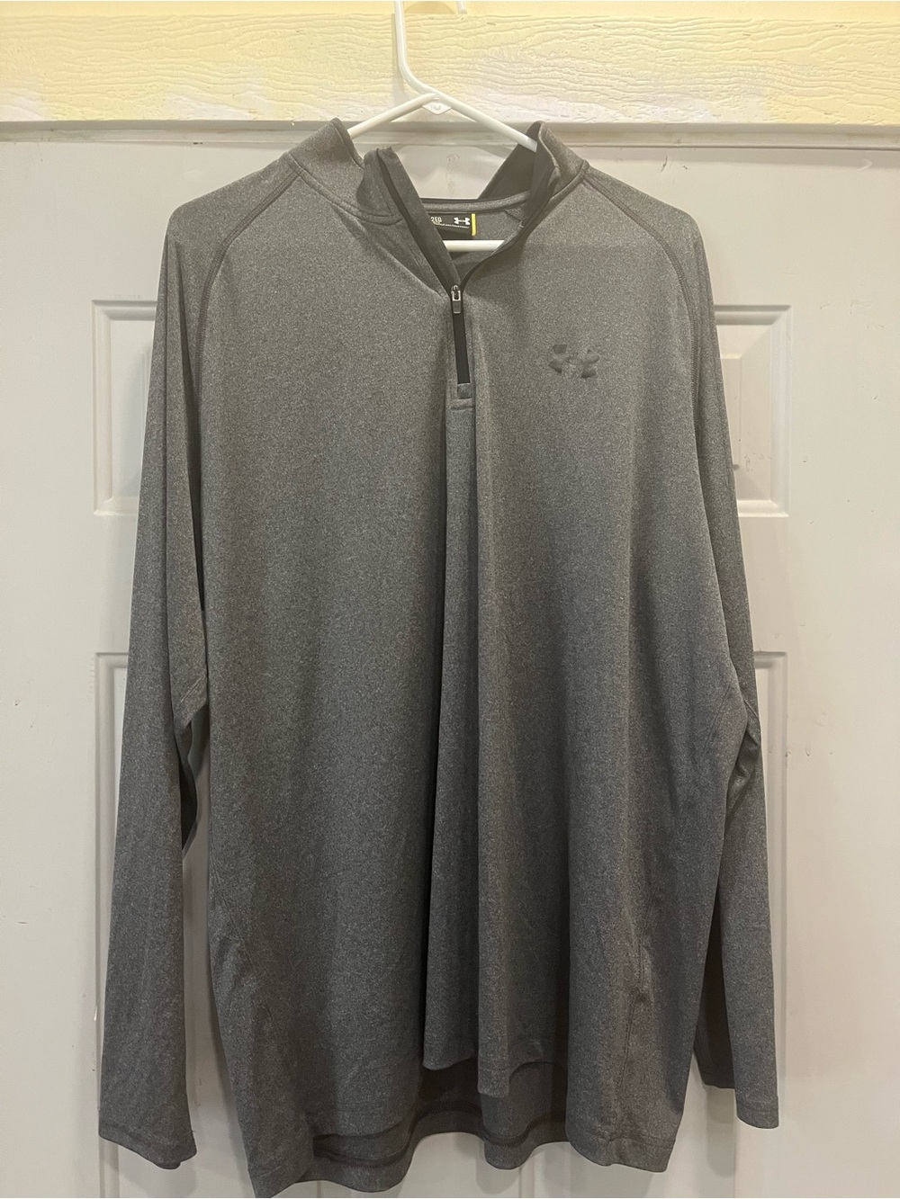 Under Armour Men’s Charcoal Half-Zip Training Pullover